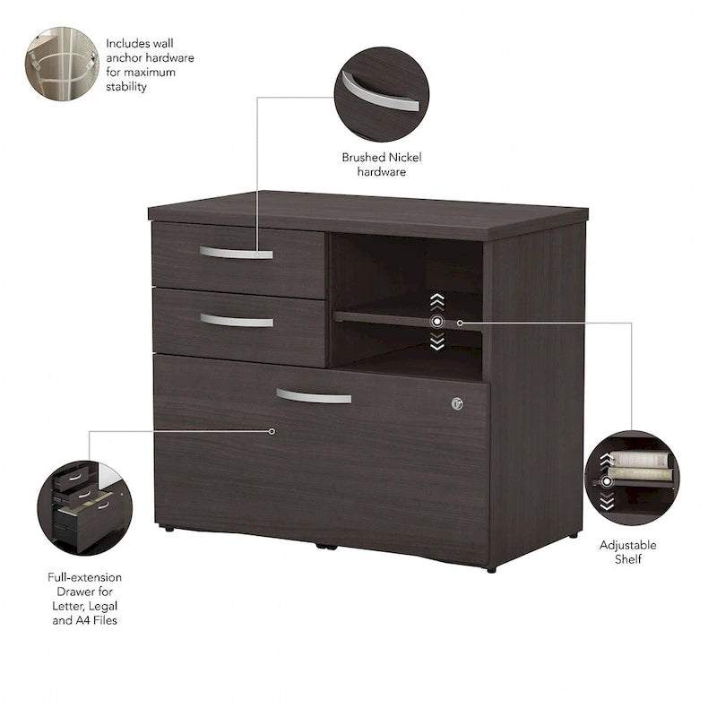 Storage Cabinet with Drawers
