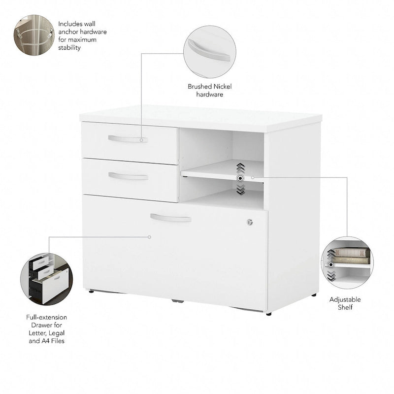 Storage Cabinet with Drawers