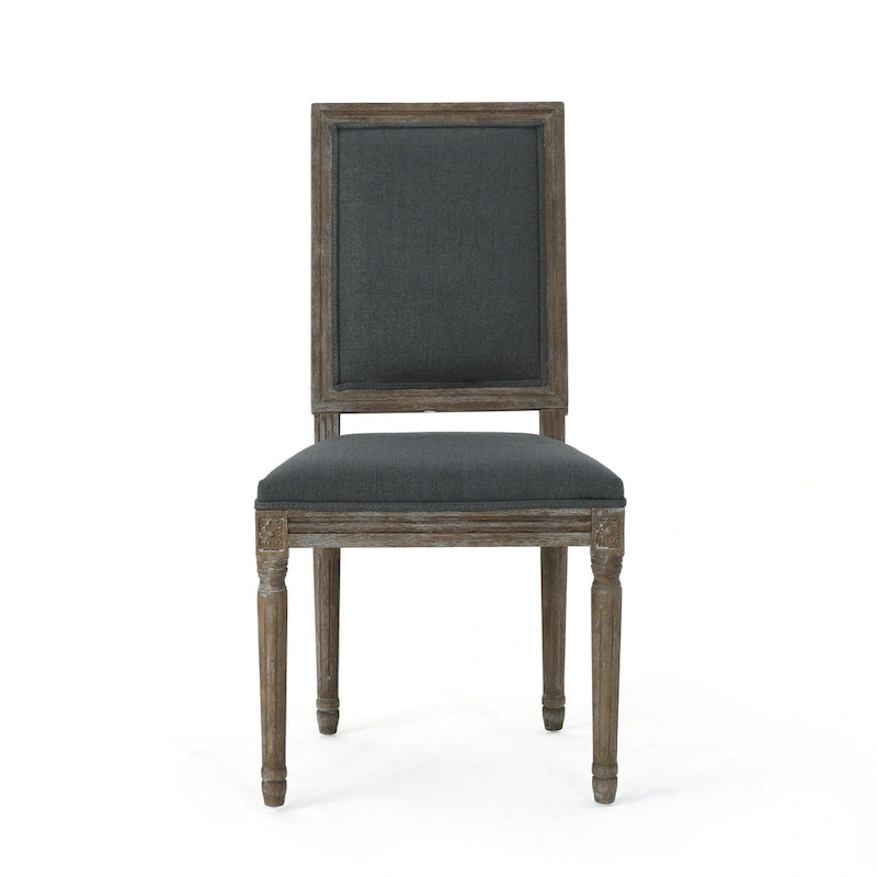 Traditional Fabric Dining Chair (Set of 2)