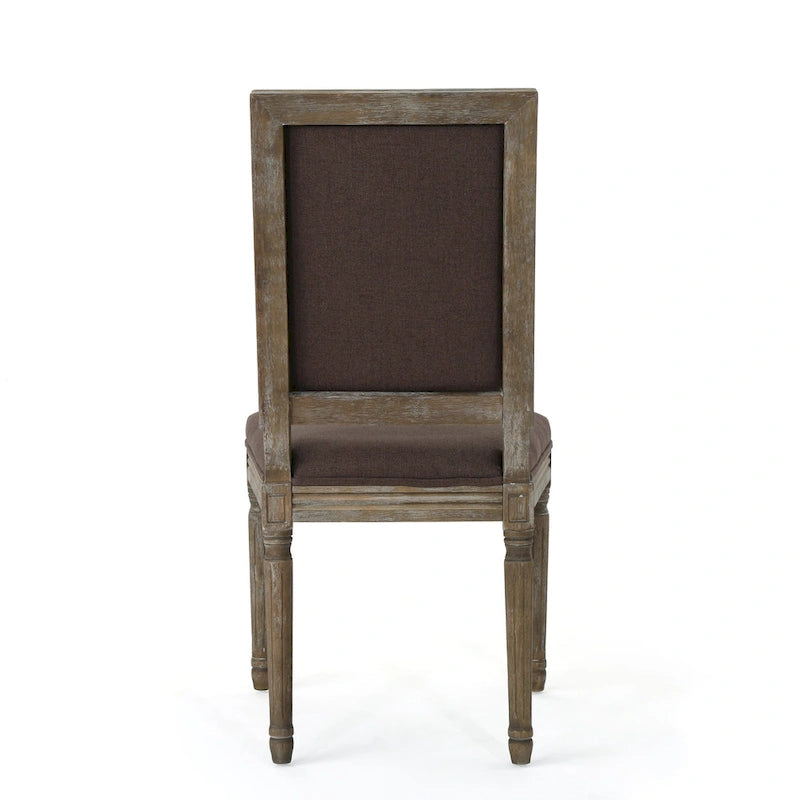 Traditional Fabric Dining Chair (Set of 2)