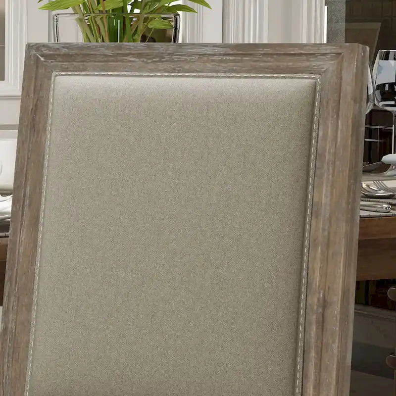 Traditional Fabric Dining Chair (Set of 2)
