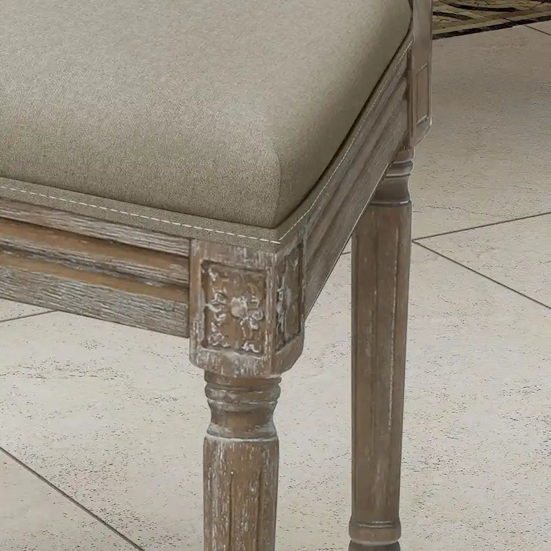 Traditional Fabric Dining Chair (Set of 2)