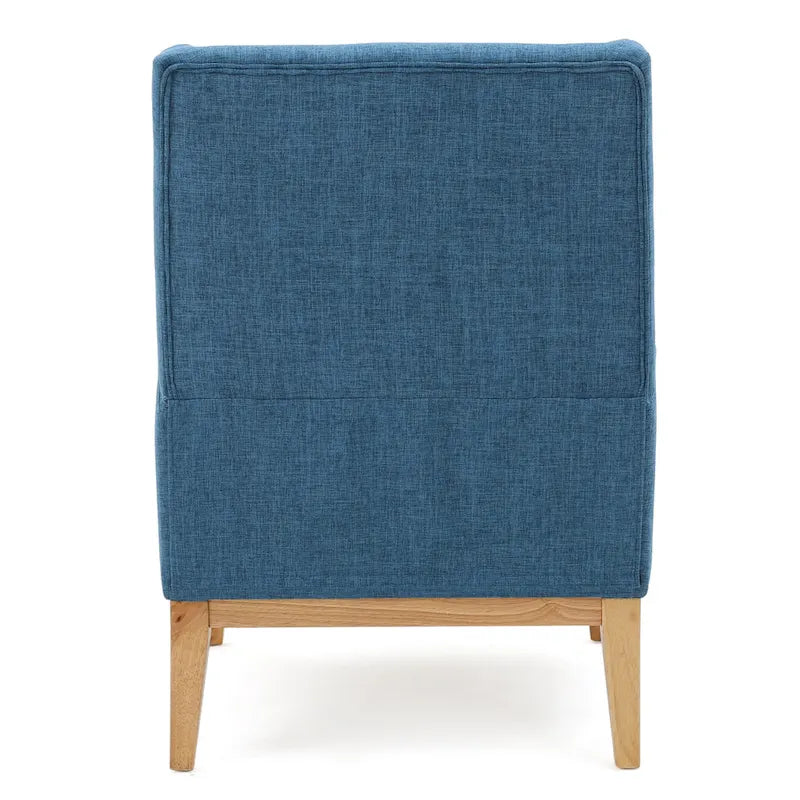 Mid-century Upholstered Accent Chair 27.50 L x 28.50 W x 36.50 H