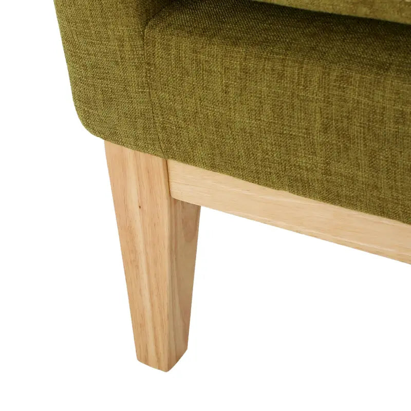 Mid-century Upholstered Accent Chair 27.50 L x 28.50 W x 36.50 H