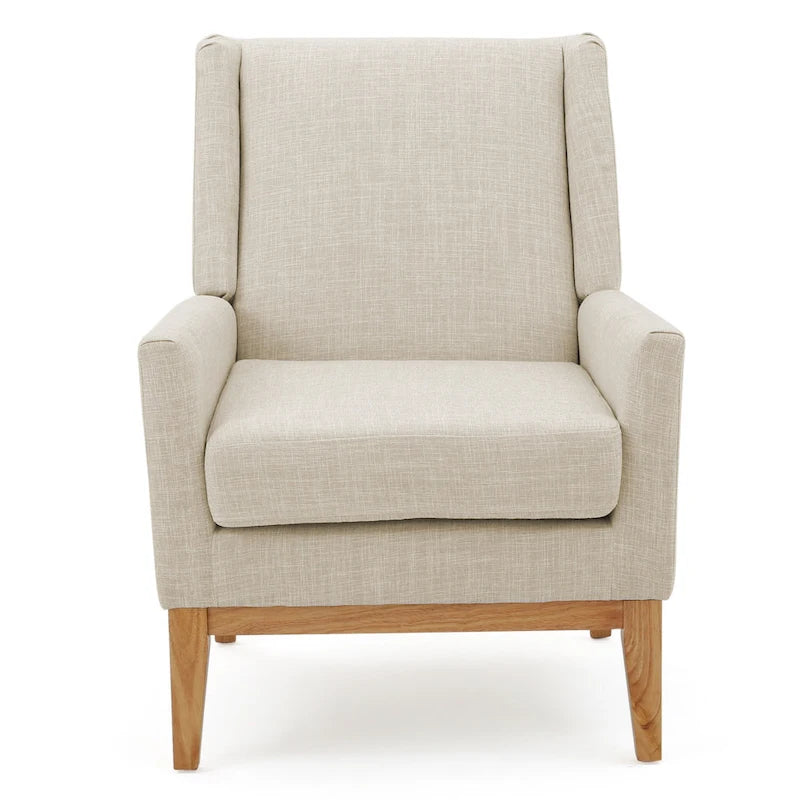 Mid-century Upholstered Accent Chair 27.50 L x 28.50 W x 36.50 H