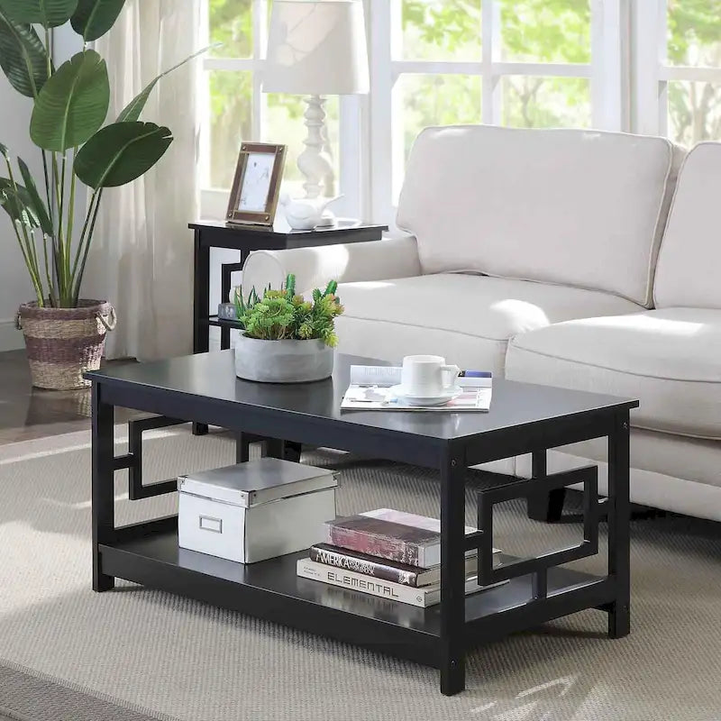 Town Square Coffee Table with Shelf