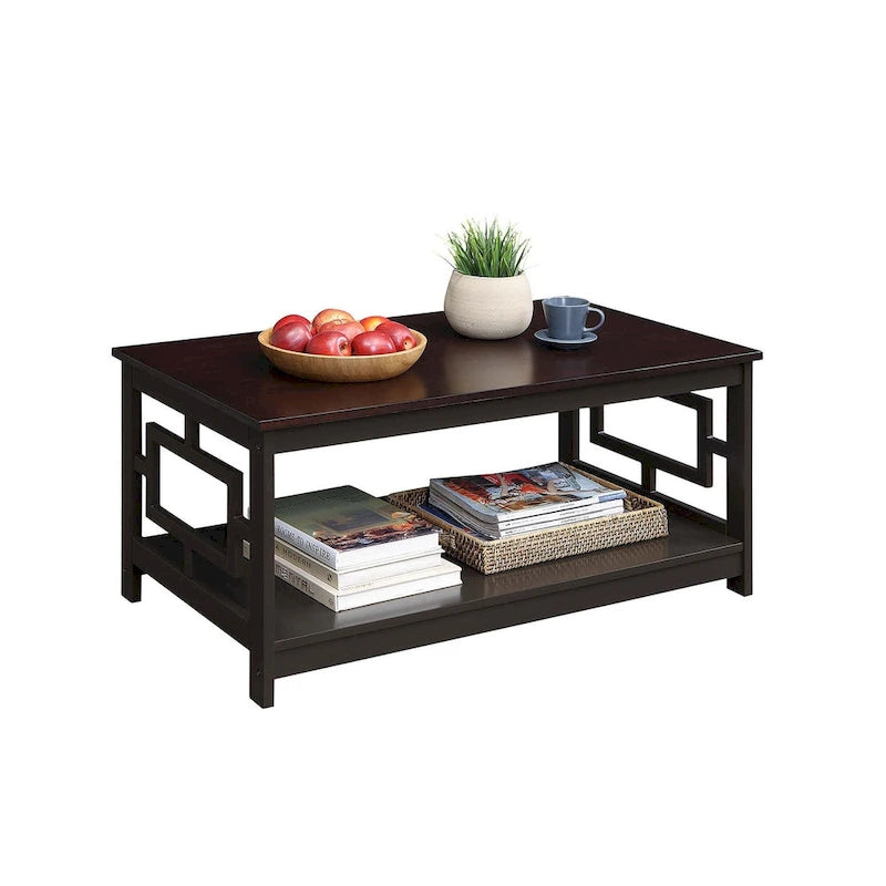 Town Square Coffee Table with Shelf