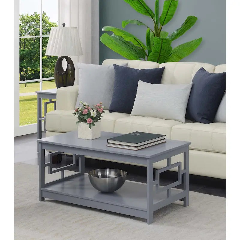 Town Square Coffee Table with Shelf