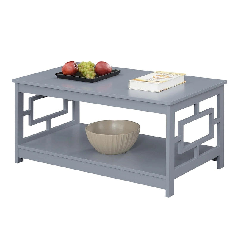 Town Square Coffee Table with Shelf
