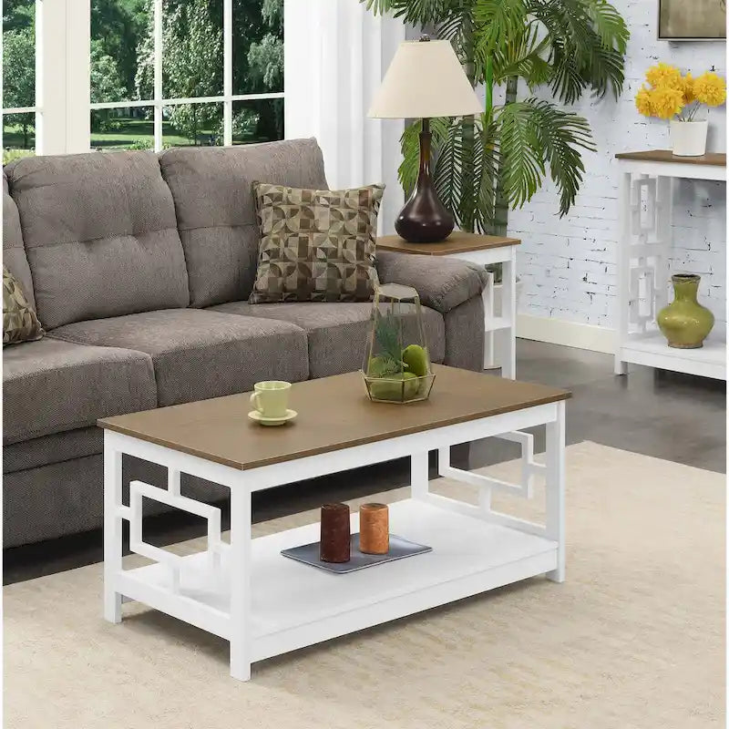 Town Square Coffee Table with Shelf