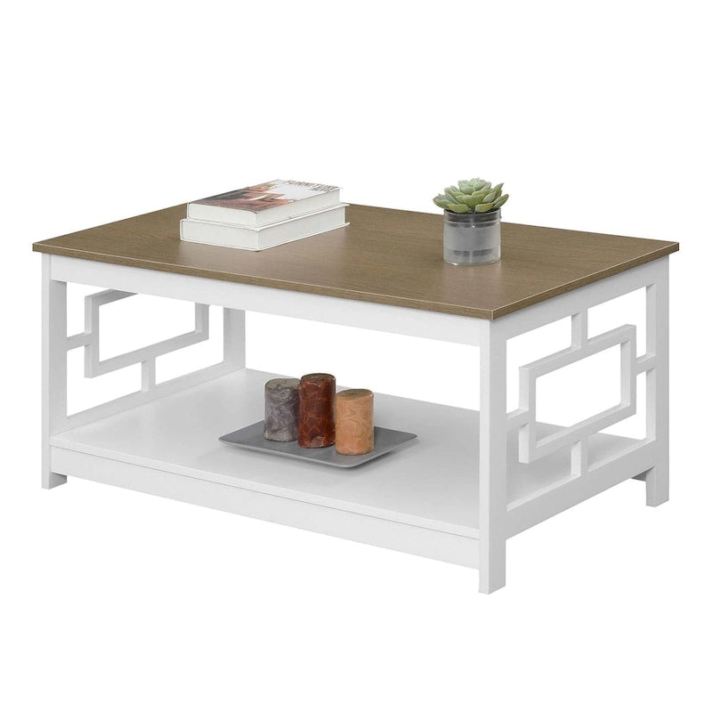 Town Square Coffee Table with Shelf