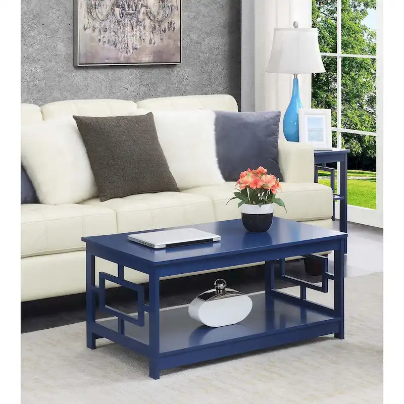 Town Square Coffee Table with Shelf