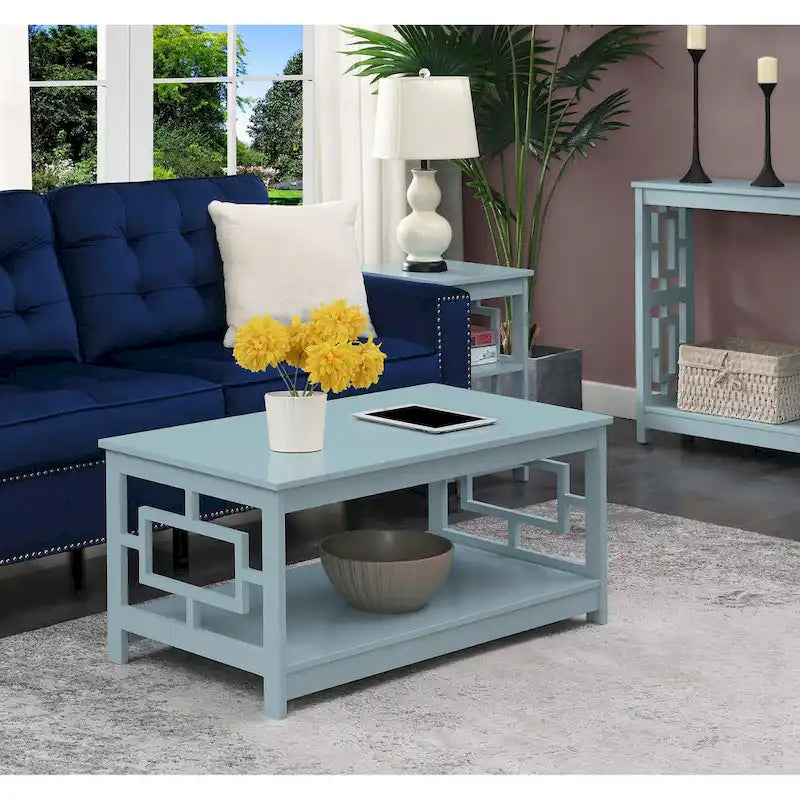 Town Square Coffee Table with Shelf