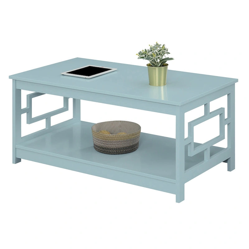 Town Square Coffee Table with Shelf