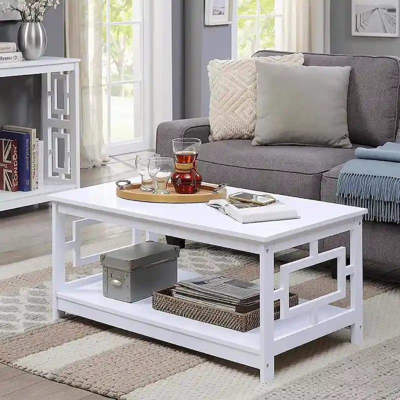 Town Square Coffee Table with Shelf