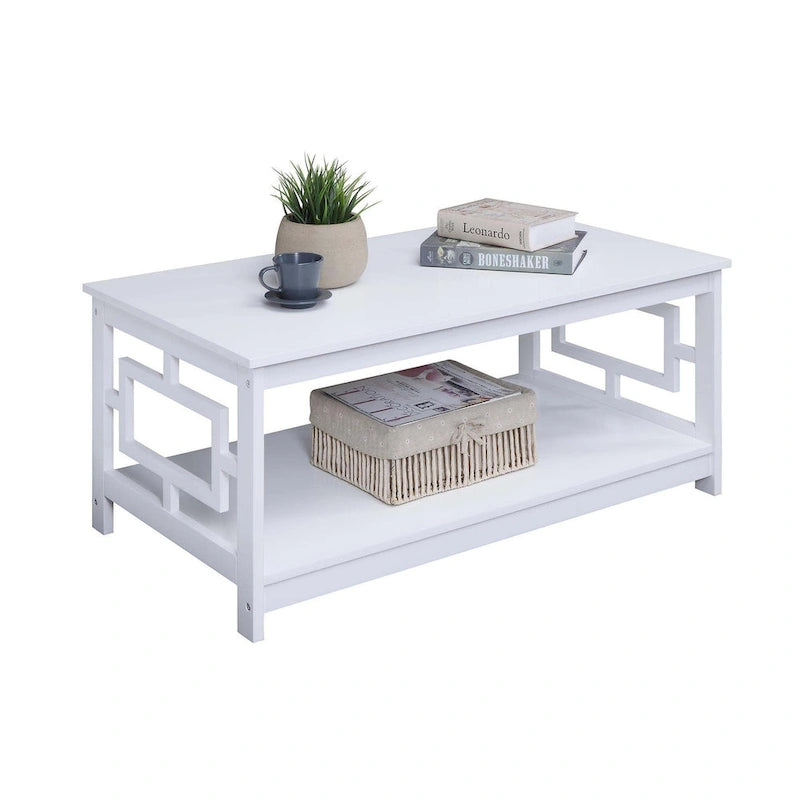 Town Square Coffee Table with Shelf