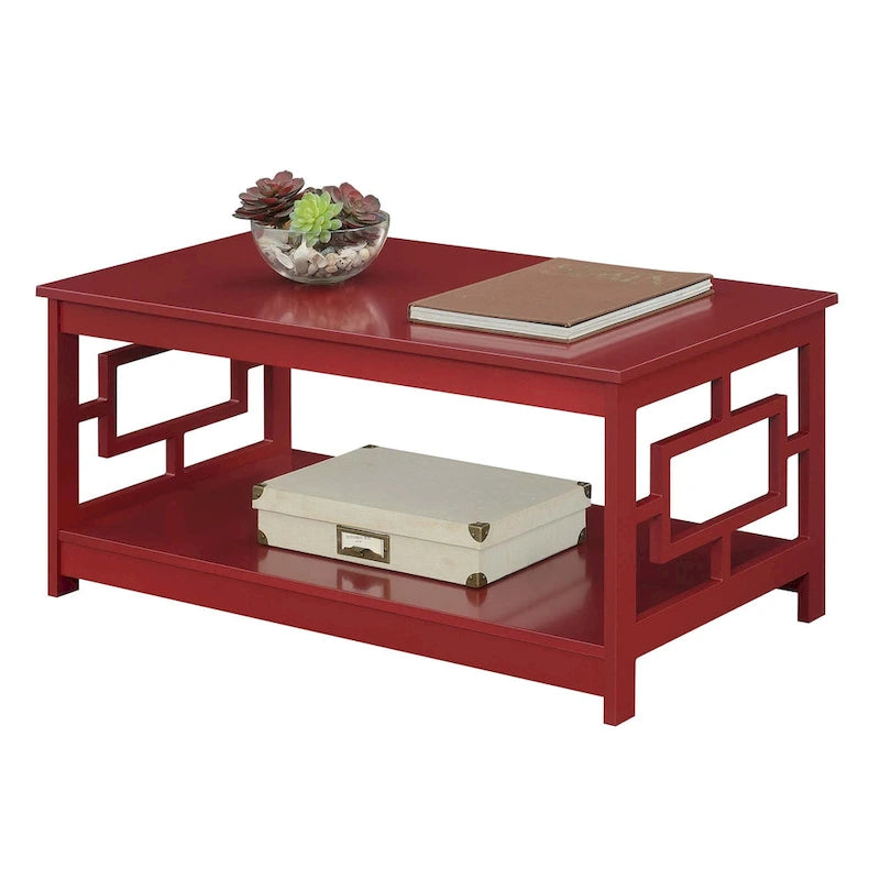 Town Square Coffee Table with Shelf