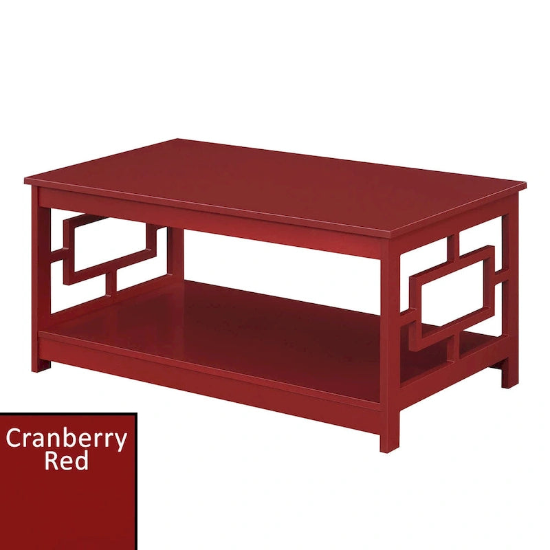 Town Square Coffee Table with Shelf