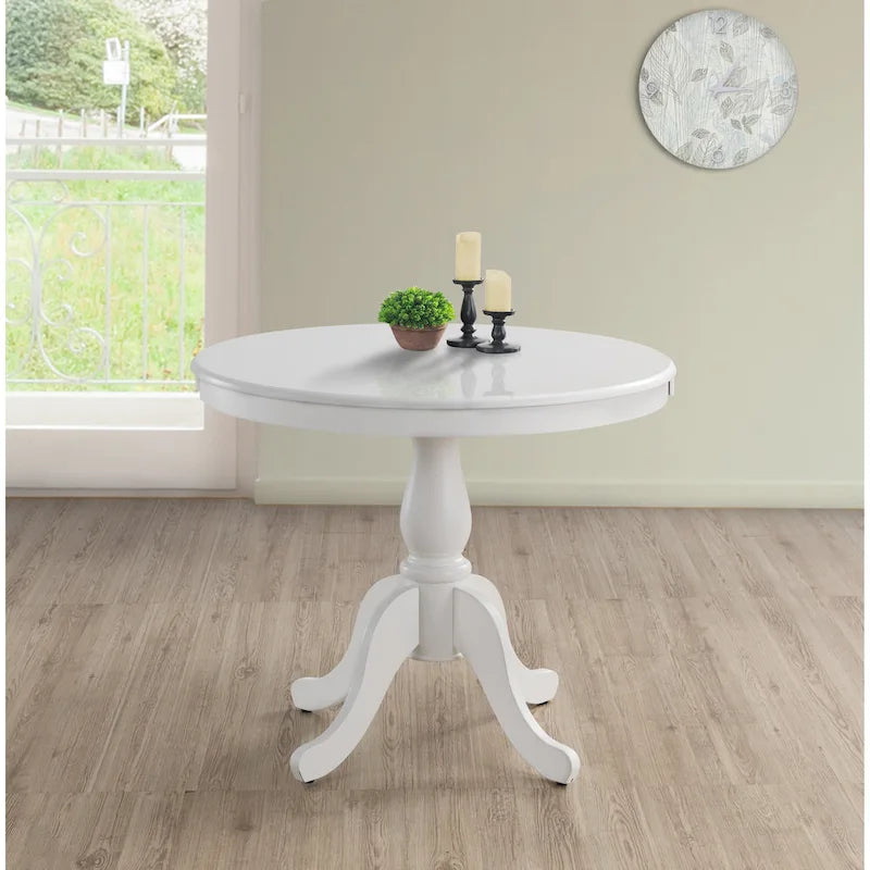 Round Pedestal Dining Table