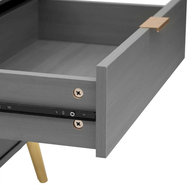 Modern Lift Top Coffee Table Multi Functional Table with Drawers