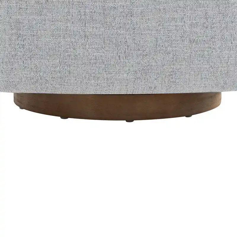 Modern Upholstered Living Room Swivel Bucket Accent Chair