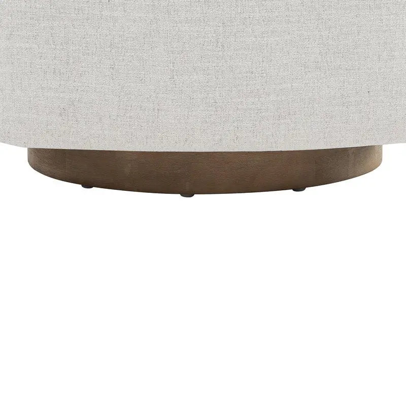 Modern Upholstered Living Room Swivel Bucket Accent Chair