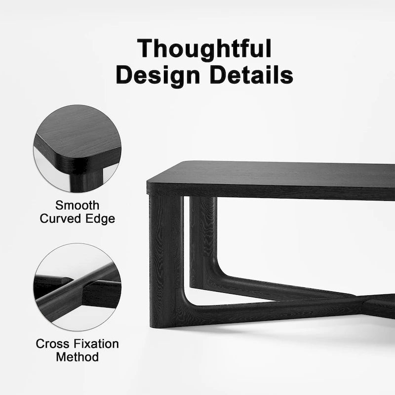 Solid Wood Coffee Table Nordic style - 20*10