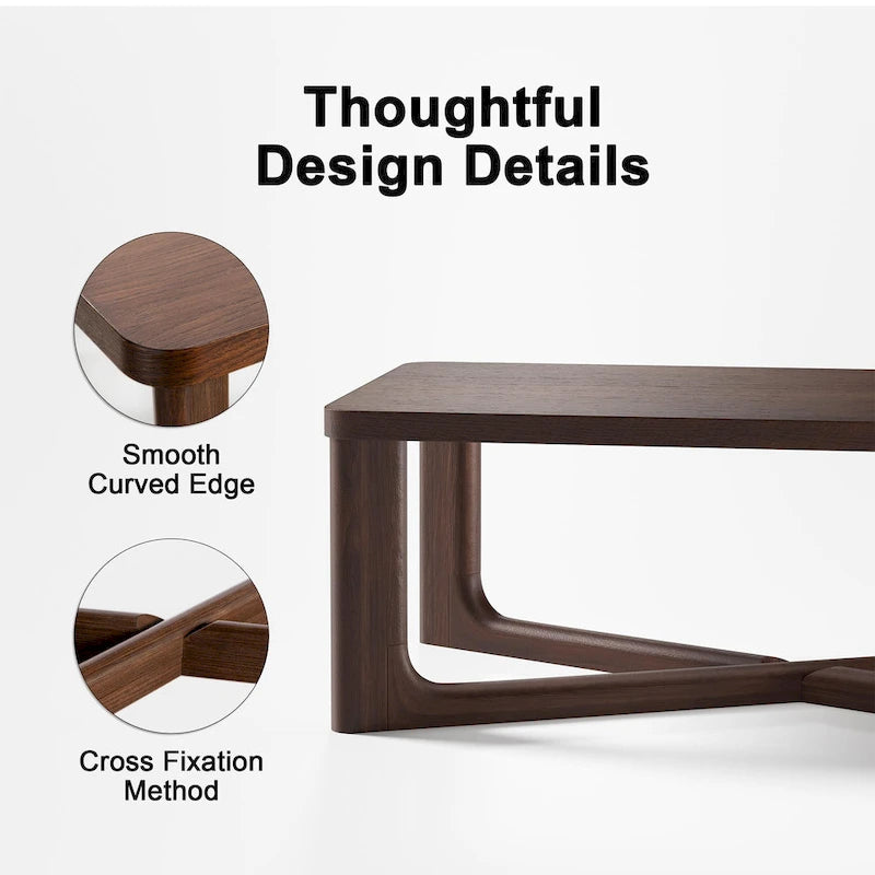 Solid Wood Coffee Table Nordic style - 20*10