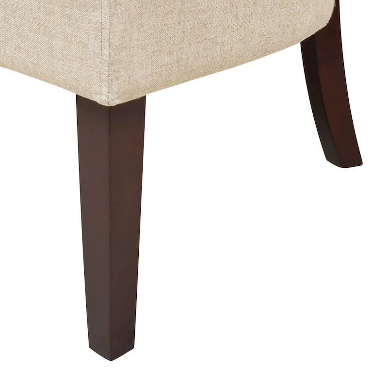 51 Modern Recessed Arm Tufted Bench Settee