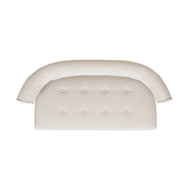 51 Modern Recessed Arm Tufted Bench Settee