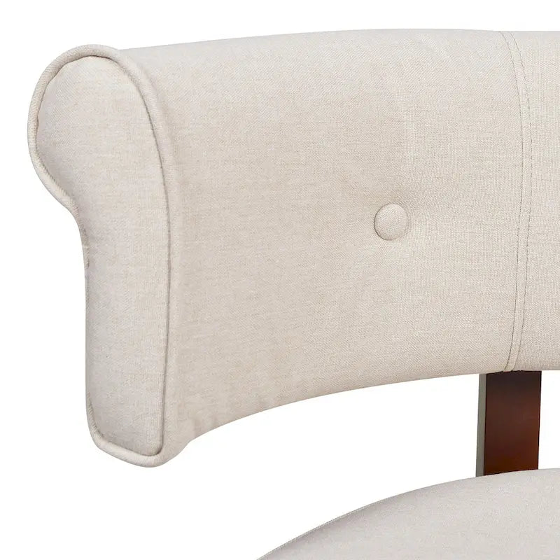 51 Modern Recessed Arm Tufted Bench Settee