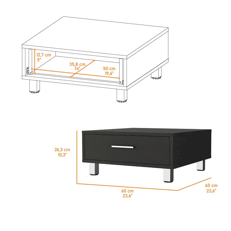 10-inch Tall Coffee Table