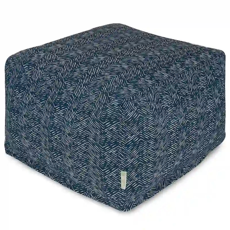Indoor Outdoor SouthWest Ottoman Pouf 27 in L x 27 in W x 17 in H