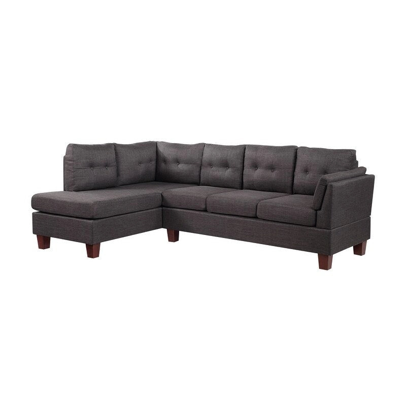 97-inch Modern Sectional Sofa with Left Facing Chaise - 97W x 64.5D x 34H