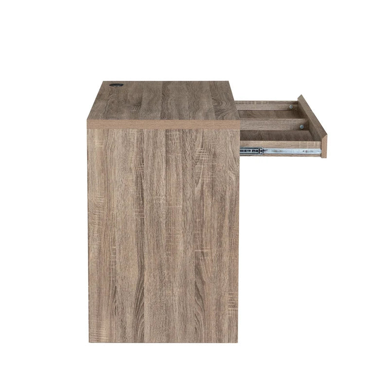 Mission Grey Two Drawer Desk